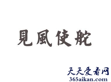 见风使舵什么意思？比喻见风使舵的人叫什么？