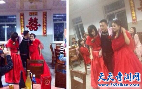 史上最荒唐的婚礼，宁波一男子迎娶两位新娘！