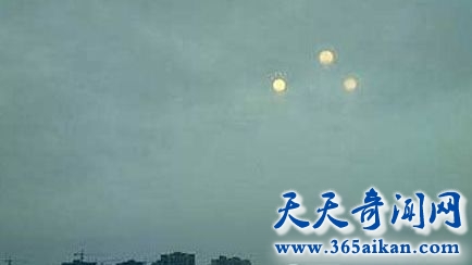 四川乐山三个太阳引市民惊呼出现UFO！