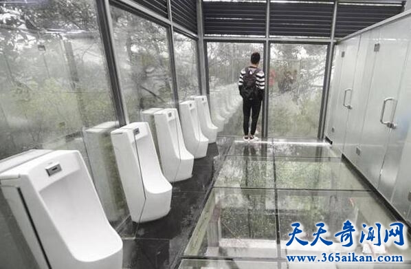 重庆惊现透明厕所，进去的人都不敢尿尿！