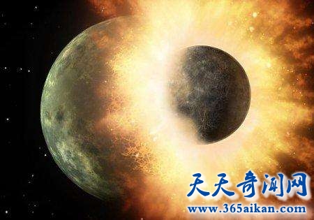月球的来历，月球的前身可能是忒伊亚星球！
