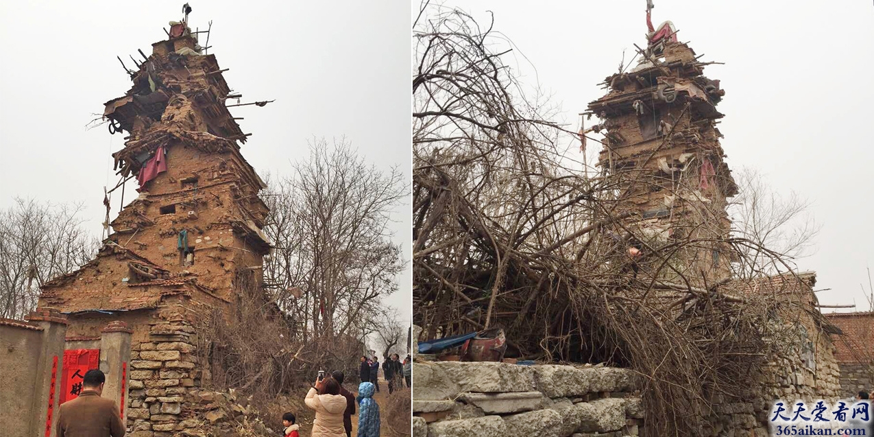 一位心无杂念的人的毕生追求，山东一智障农民捡泥土石块建起七层小楼