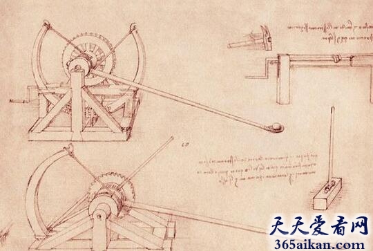 细数历史上著名天才达芬奇设计的十大惊人武器，个个思想超前