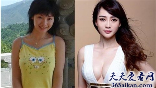 盘点中国女明星整容前后对比是怎么样的？