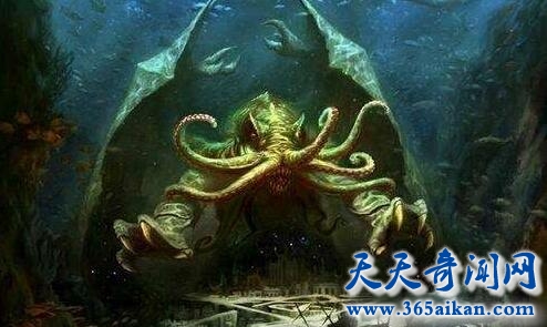 探索海洋深处的终极怪兽，克苏鲁神话怪物难道真的存在吗？